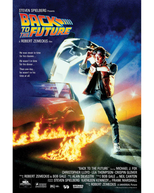 Back to the Future - with credits Poster
