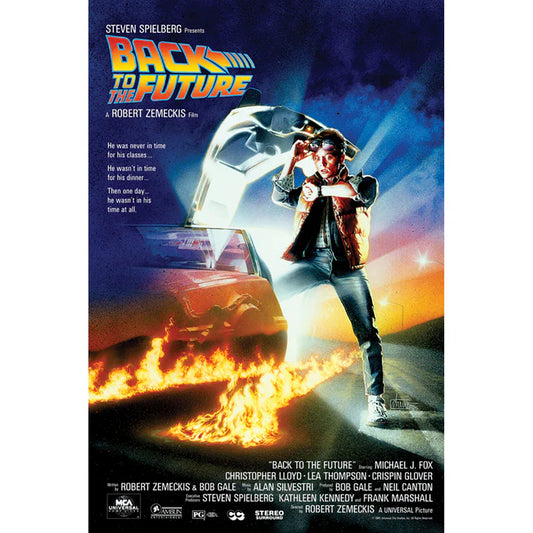 Back to the Future - with credits Poster