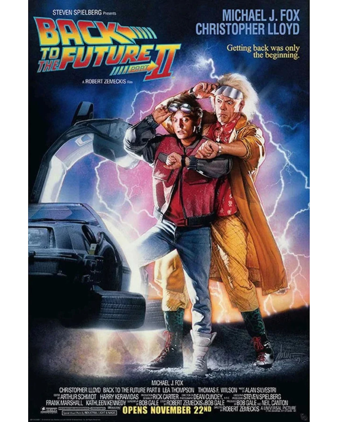 Back to the Future II Maxi Poster (with credits)