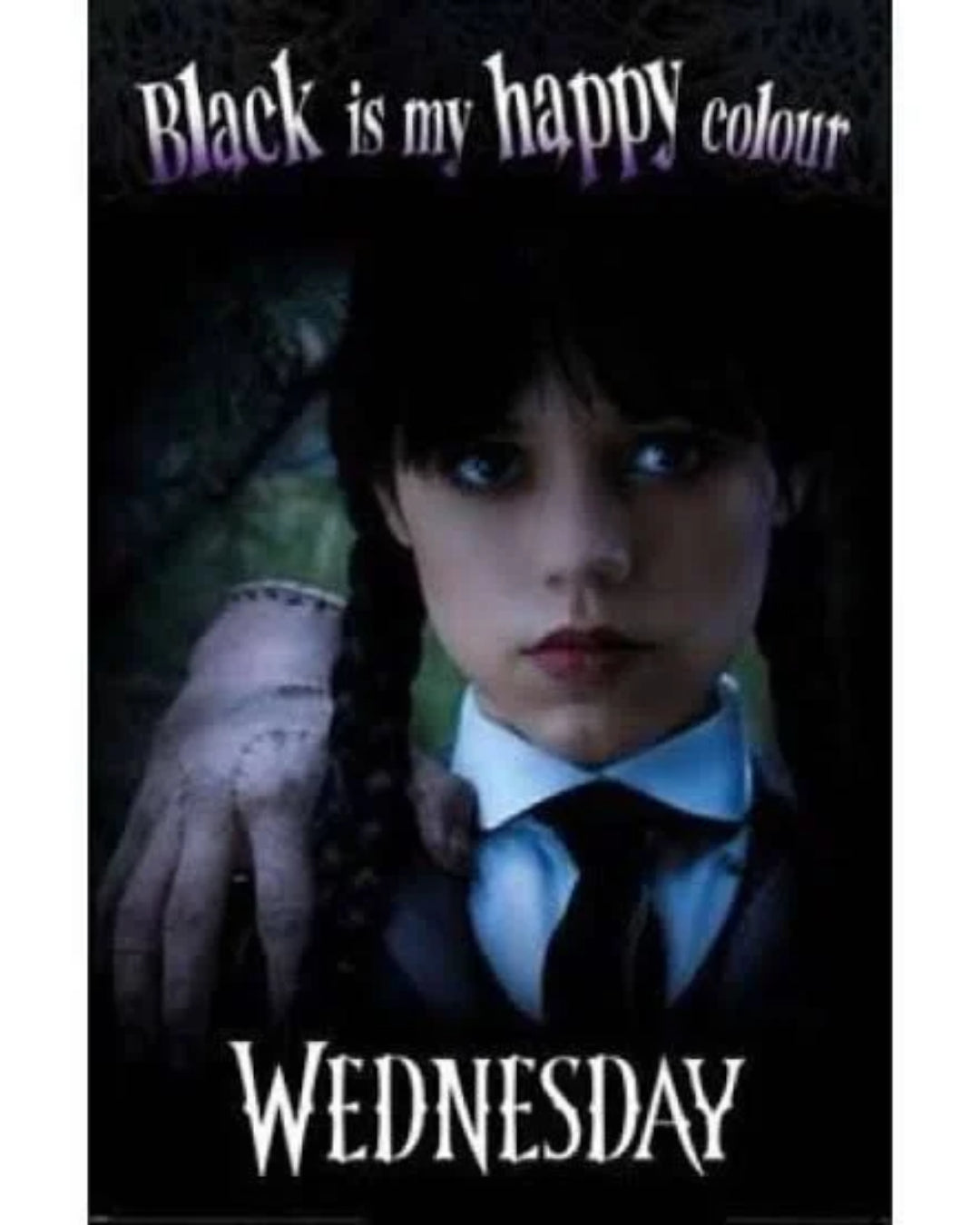Wednesday: Black is my happy colour
