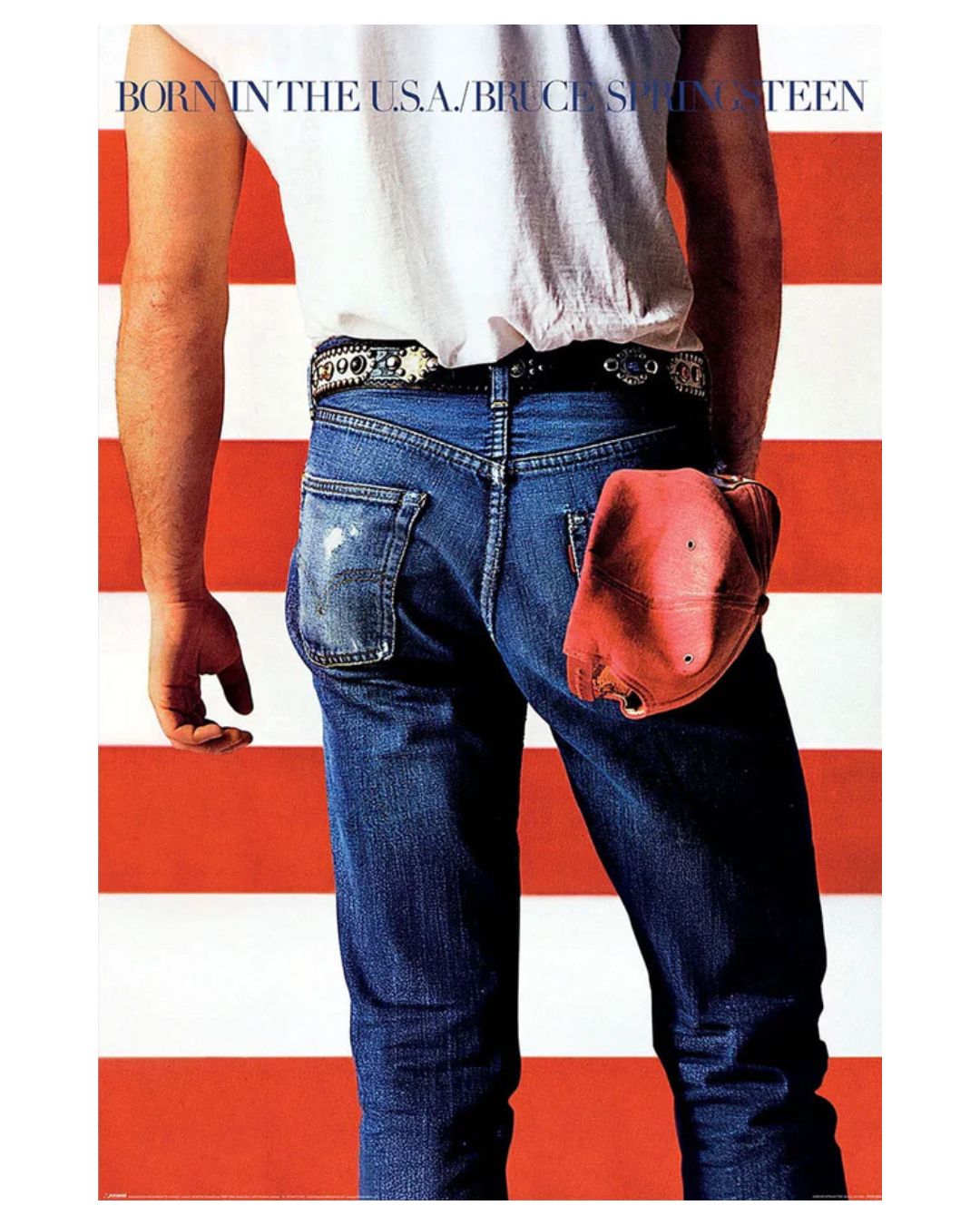 Bruce Springsteen - Born in the USA Album Poster