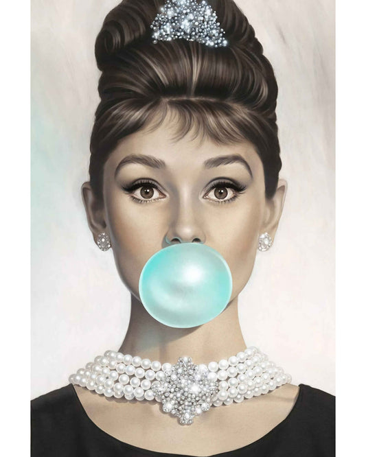 Audrey Hepburn - Bubblegum Poster