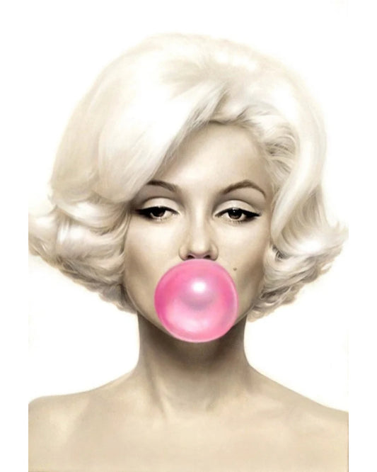 Marilyn Monroe - Bubblegum Poster