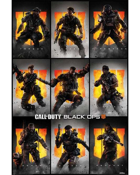 Call of Duty - Black Ops Characters Poster