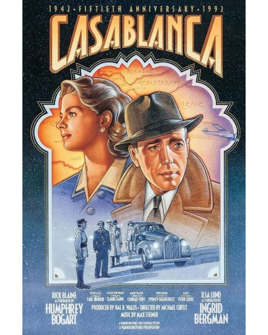 Casablanca Movie Poster
