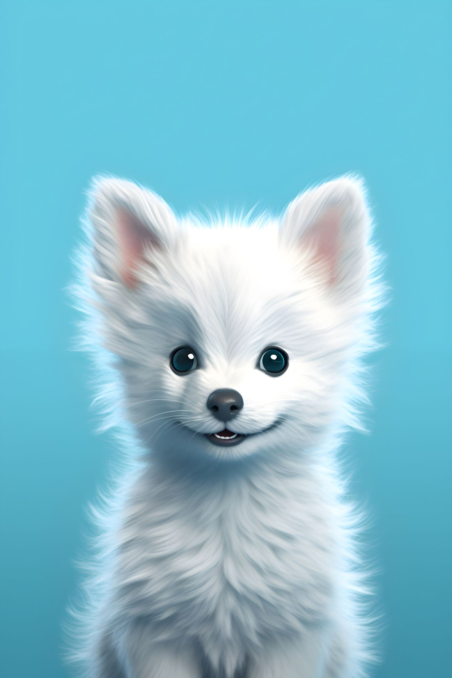 Cute Pixes 11 Digital Art Poster