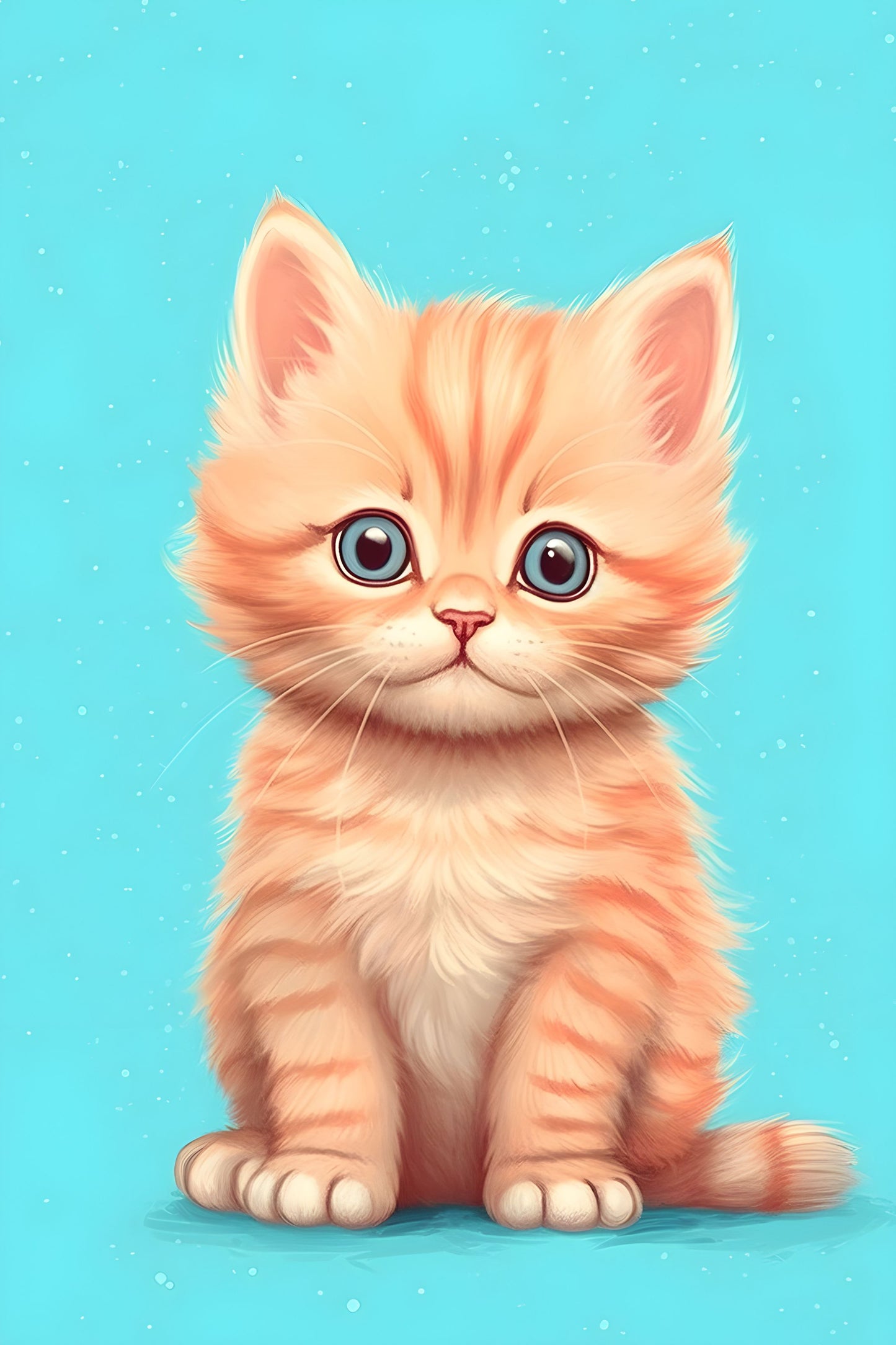 Cute Pixes 15 Digital Art Poster