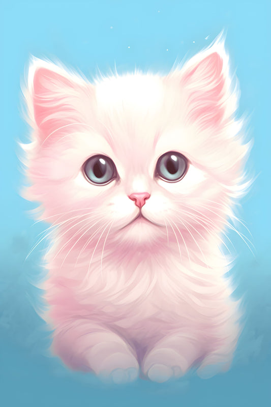 Cute Pixes 24 Digital Art Poster