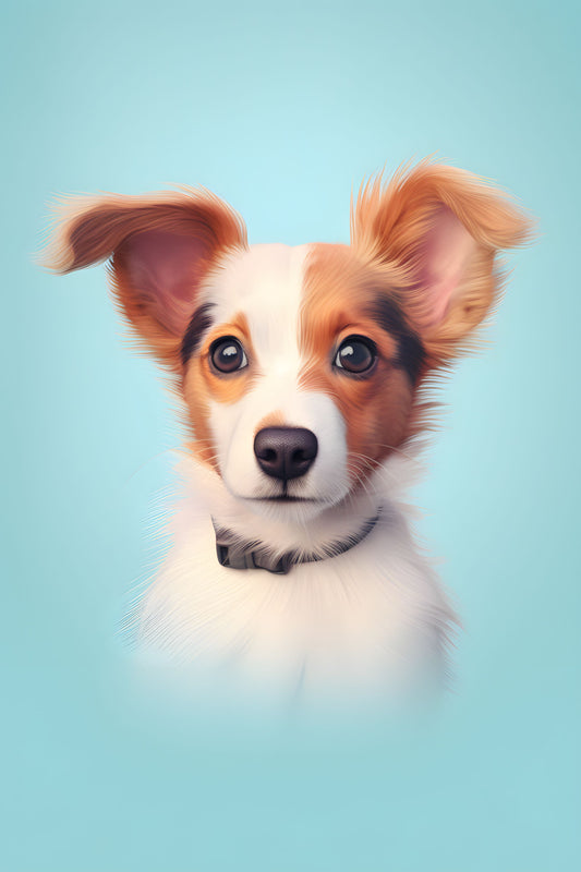 Cute Pixes 25 Digital Art Poster