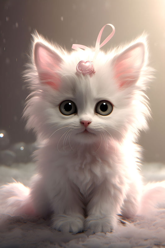 Cute Pixes 27 Digital Art Poster