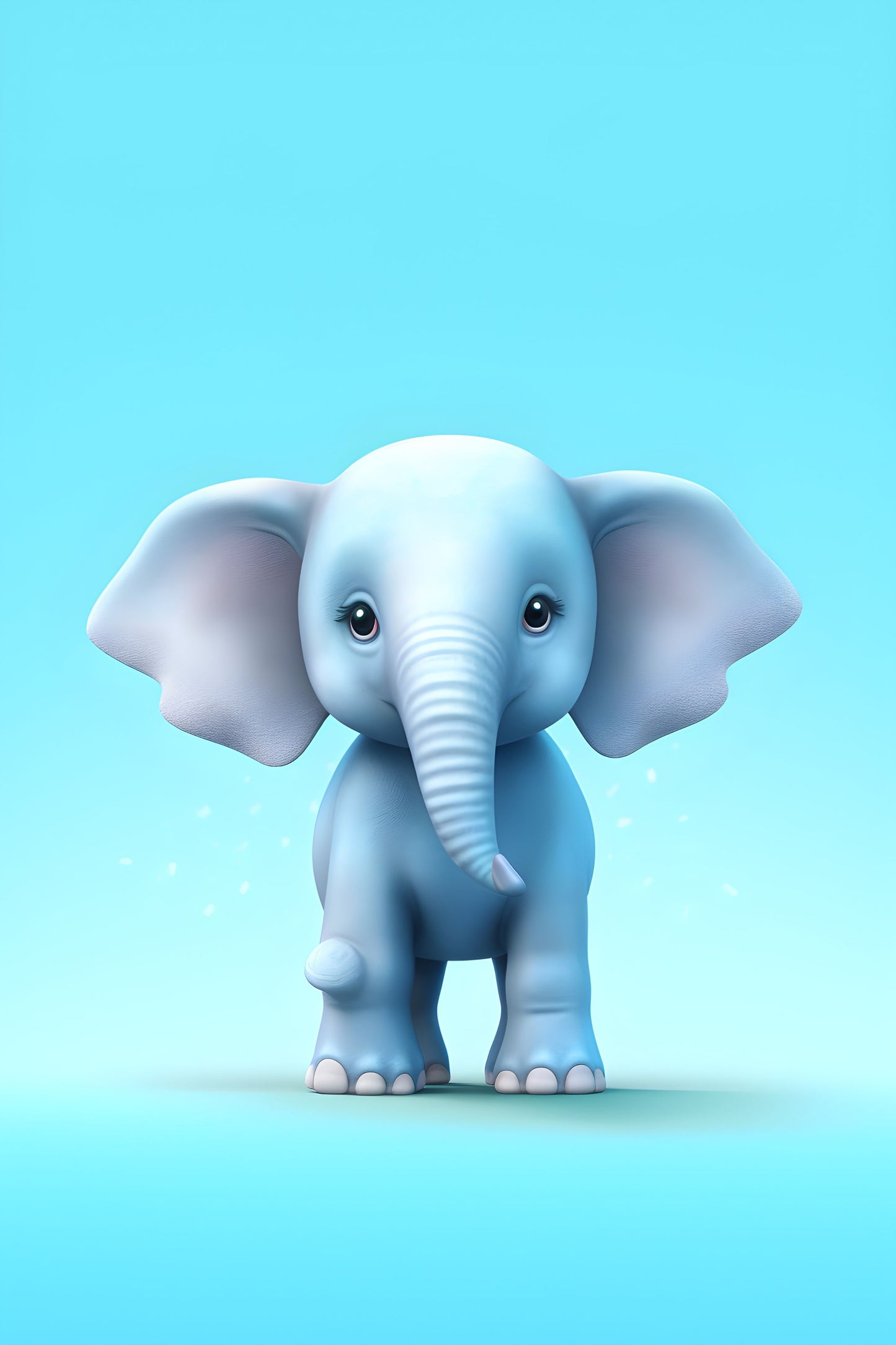 Cute Pixes 28 Digital Art Poster