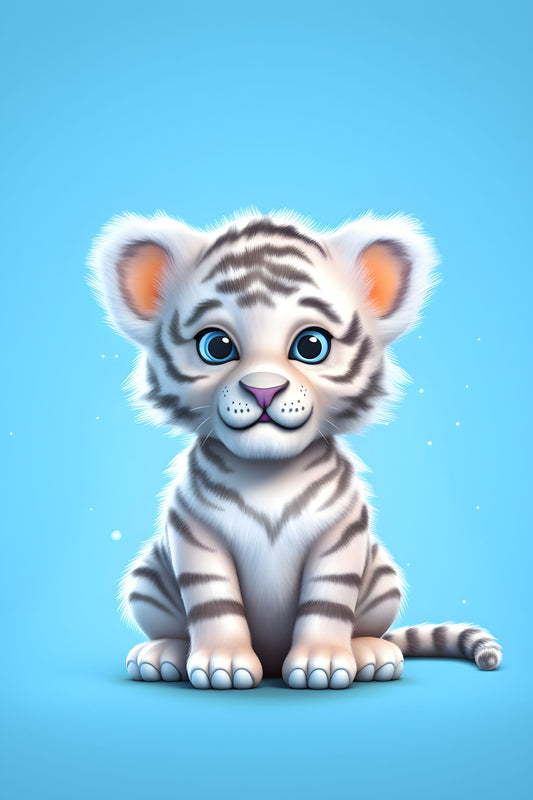 Cute Pixes 37 Digital Art Poster