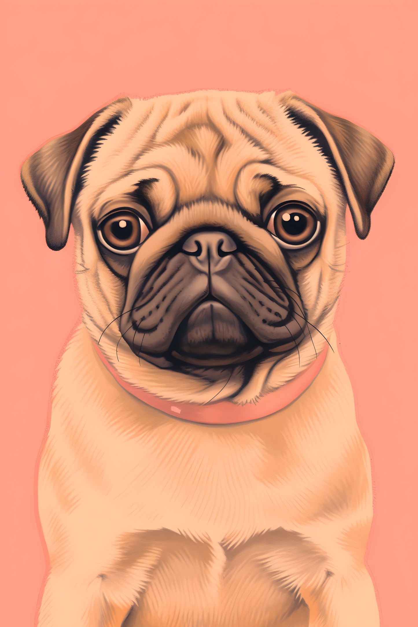 Cute Pixes 42 Digital Art Poster