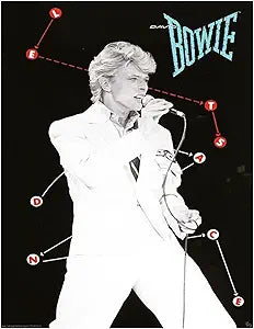 David Bowie Let's Dance - Poster