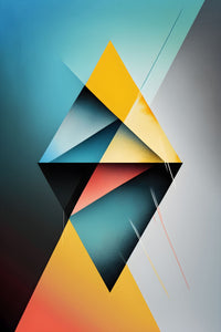 Diamond4Ever - Abstract Art Poster
