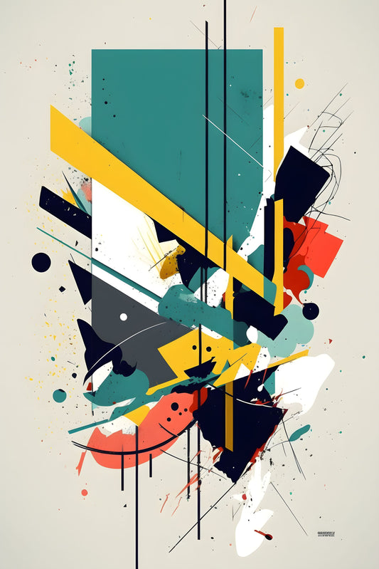 Disorder - Abstract Art Poster - egoamo.co.za