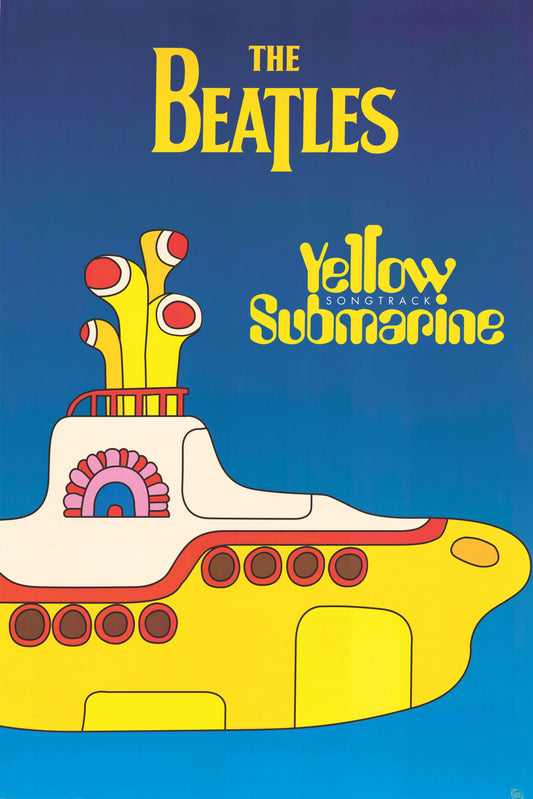 The Beatles - Yellow Submarine Songtrack Poster