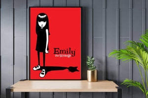 Emily the Strange - Cat Shadow - room mockup - egoamo posters