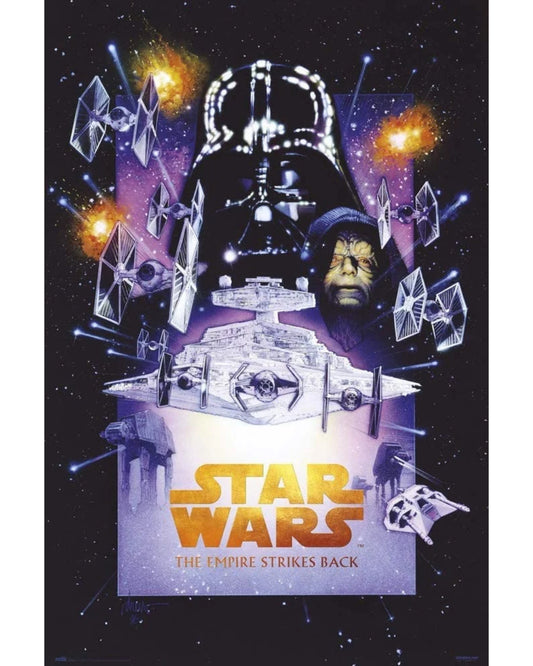 Star Wars - The Empire Strikes Back Retro Collection Poster