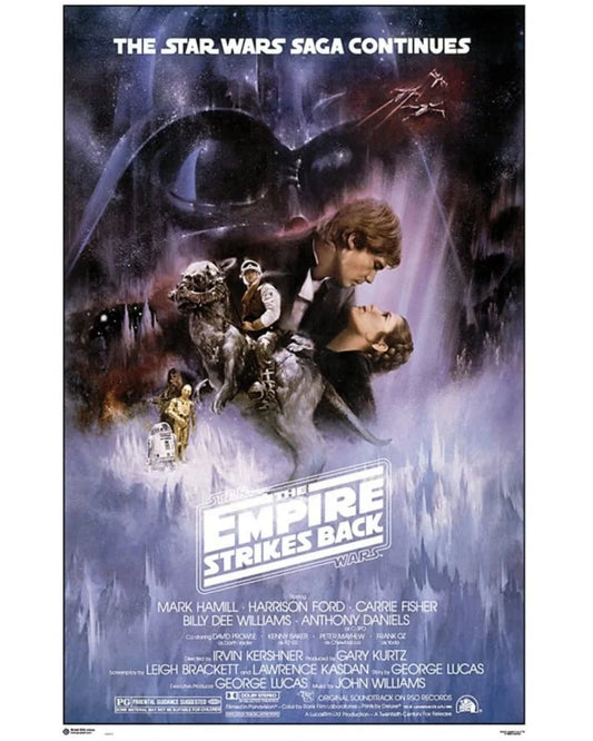 Star Wars - The Empire Strikes Back Poster (with credits)