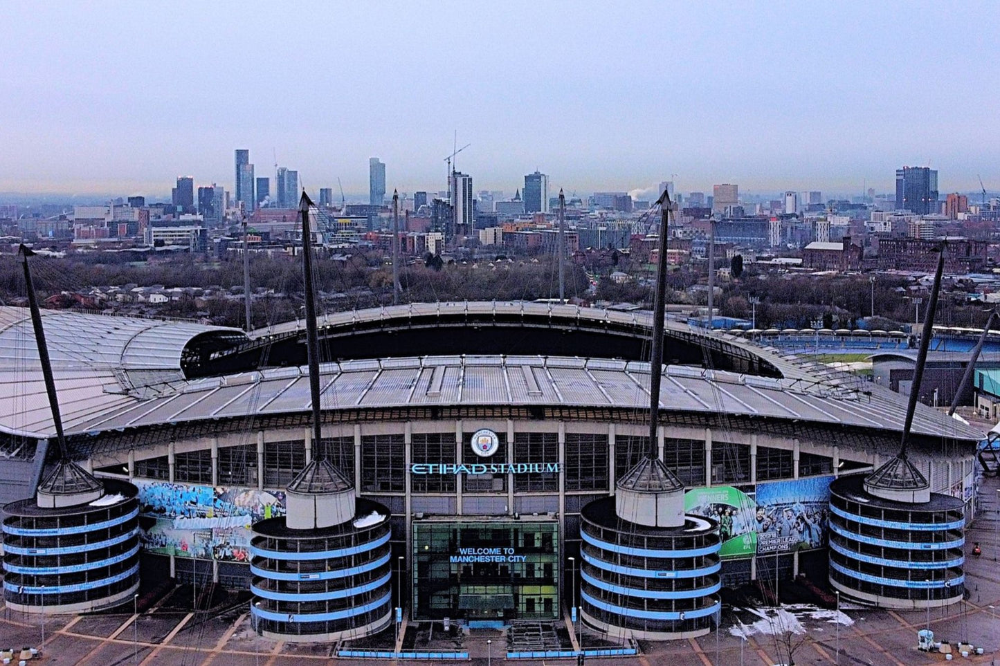 Manchester City Etihad Stadium - Poster