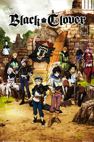 Black Clover: Black Bull Squad Anime Poster