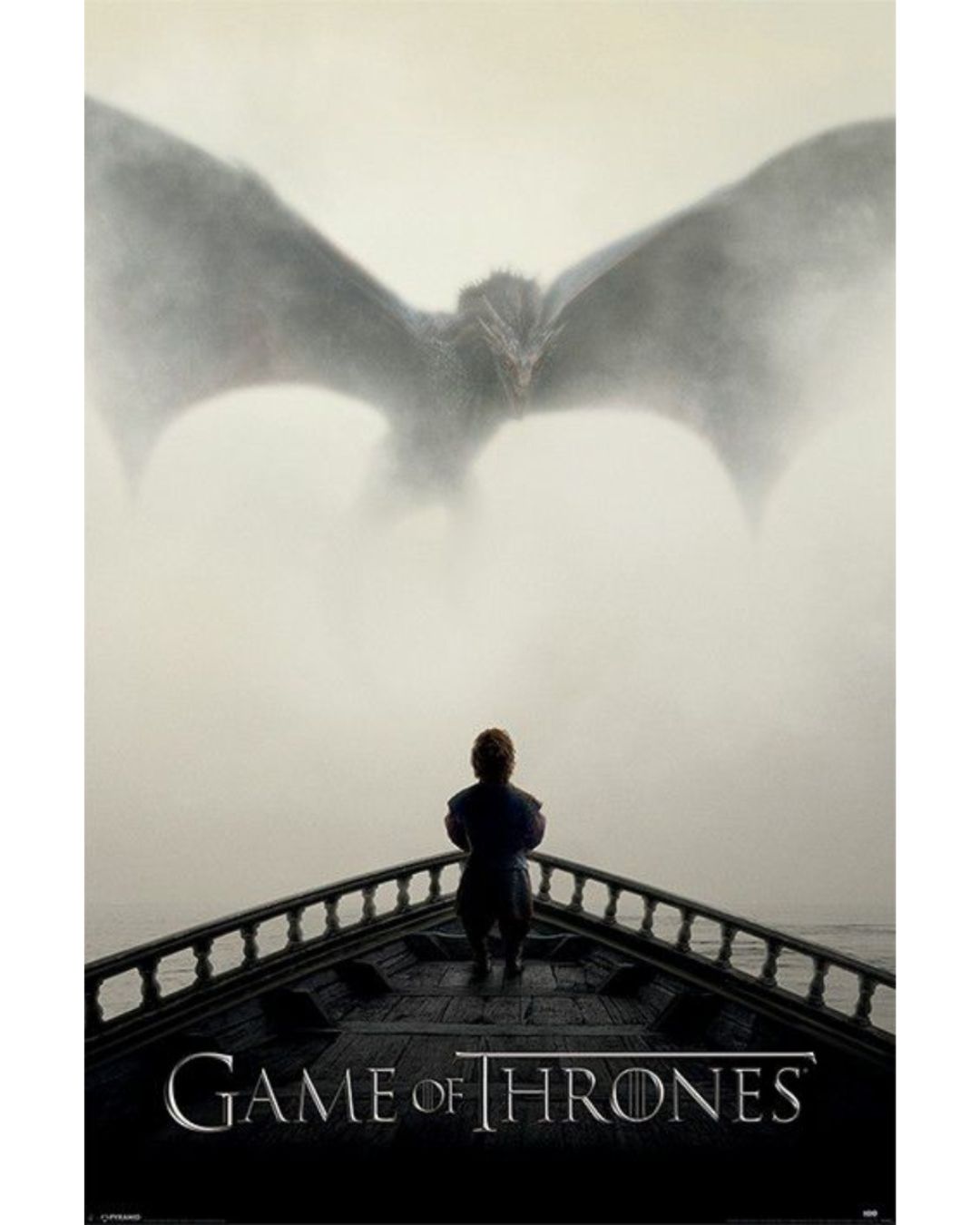 Game of Thrones - A Lion and a Dragon - Poster