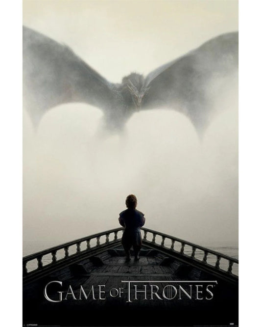 Game of Thrones - A Lion and a Dragon - Poster