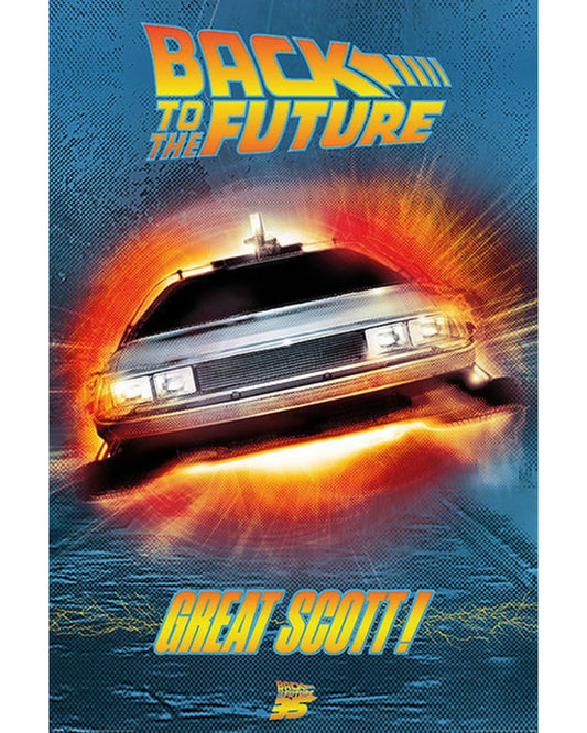 Back to the Future - Great Scott Poster