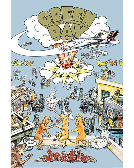 Green Day - Dookie Tour Poster