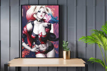 Harley Quinn Kiss Poster - room mockup - egoamoposters