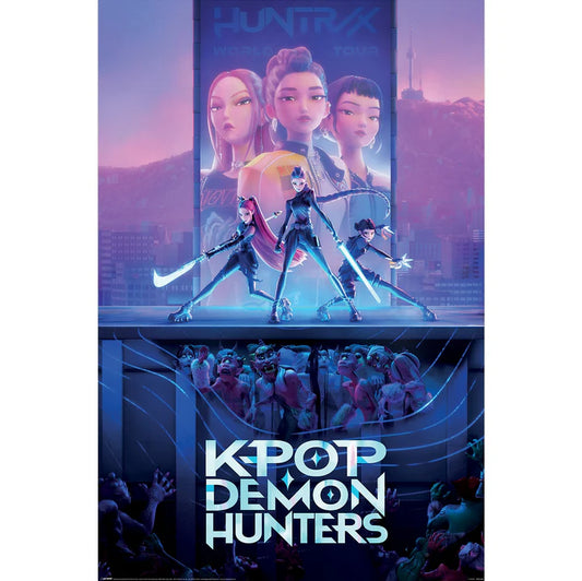 KPop Demon Hunters - Key Art Poster