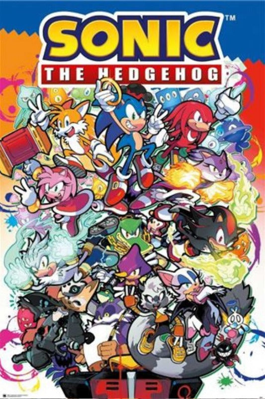 Sonic The Hedgehog Poster - egoamo posters