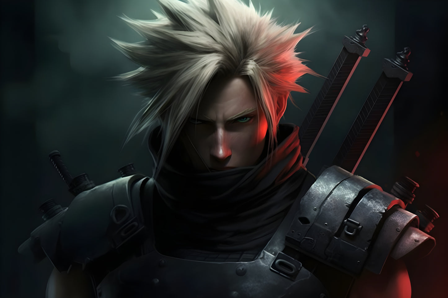 Final Fantasy 4 Digital Art Gaming Poster