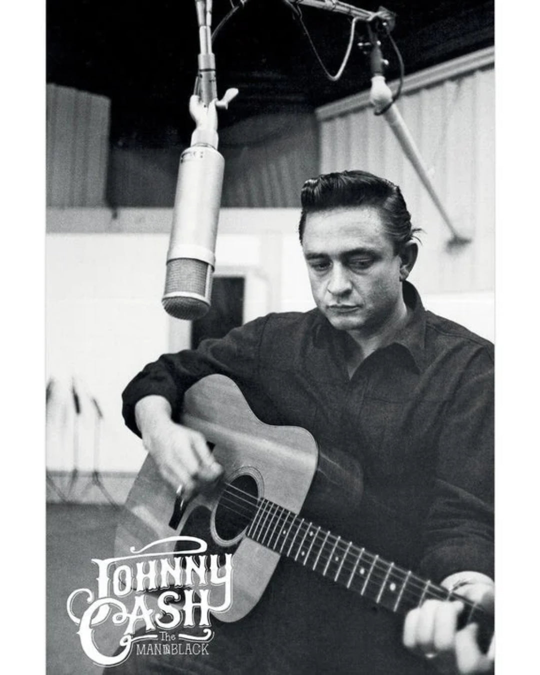 Johnny Cash (Studio) Poster