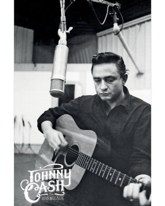 Johnny Cash (Studio) Poster