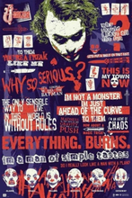 DC Comics Batman and Joker Poster