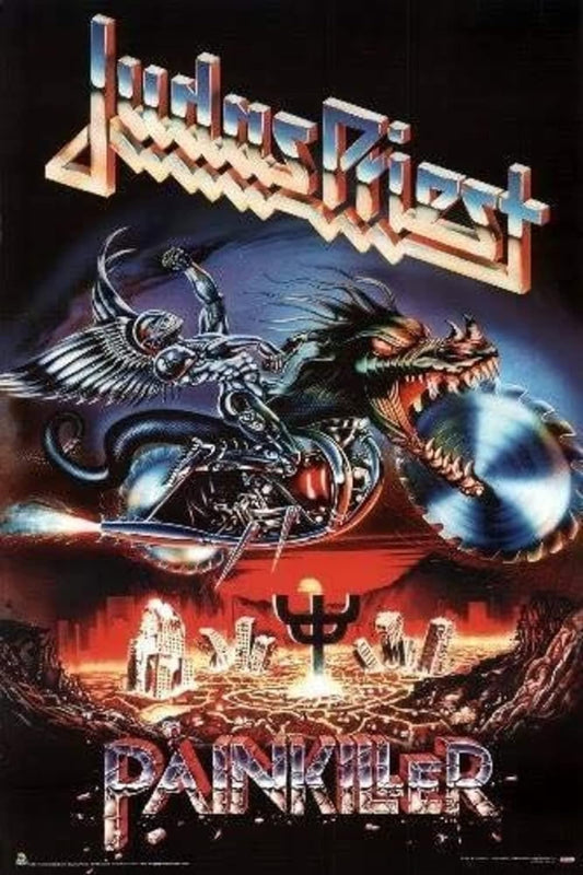 Judas Priest Painkiller Album Cover