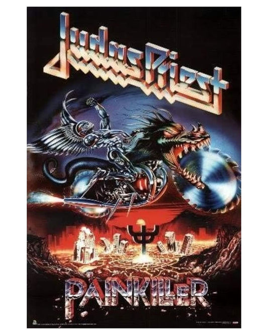 Judas Priest Painkiller Album Cover