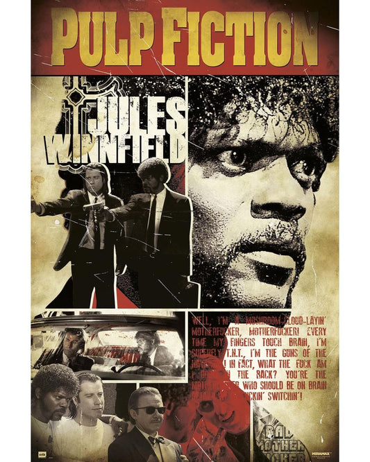 Pulp Fiction - Jules Winnfield Poster