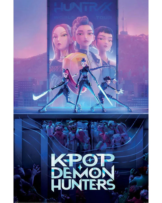 KPop Demon Hunters - Key Art Poster