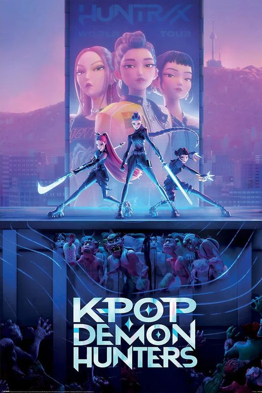KPop Demon Hunters - Key Art Poster