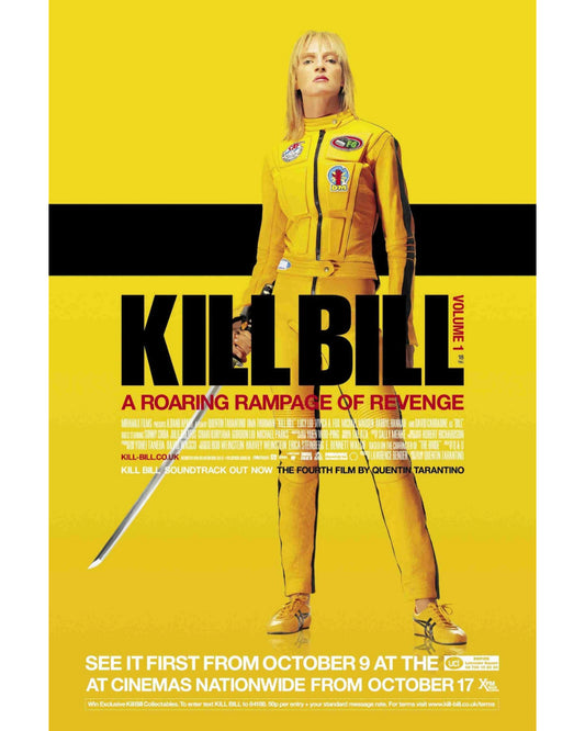 Kill Bill: Vol.1 Poster with Credits