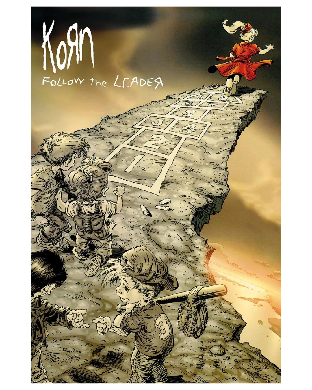 Korn Follow the Leader Album Cover Maxi Poster