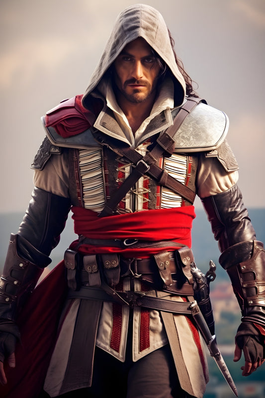 Assassin's Creed 4 Digital Art Gaming Poster