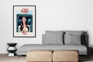 LAna Del Rey Poster Room Mockup