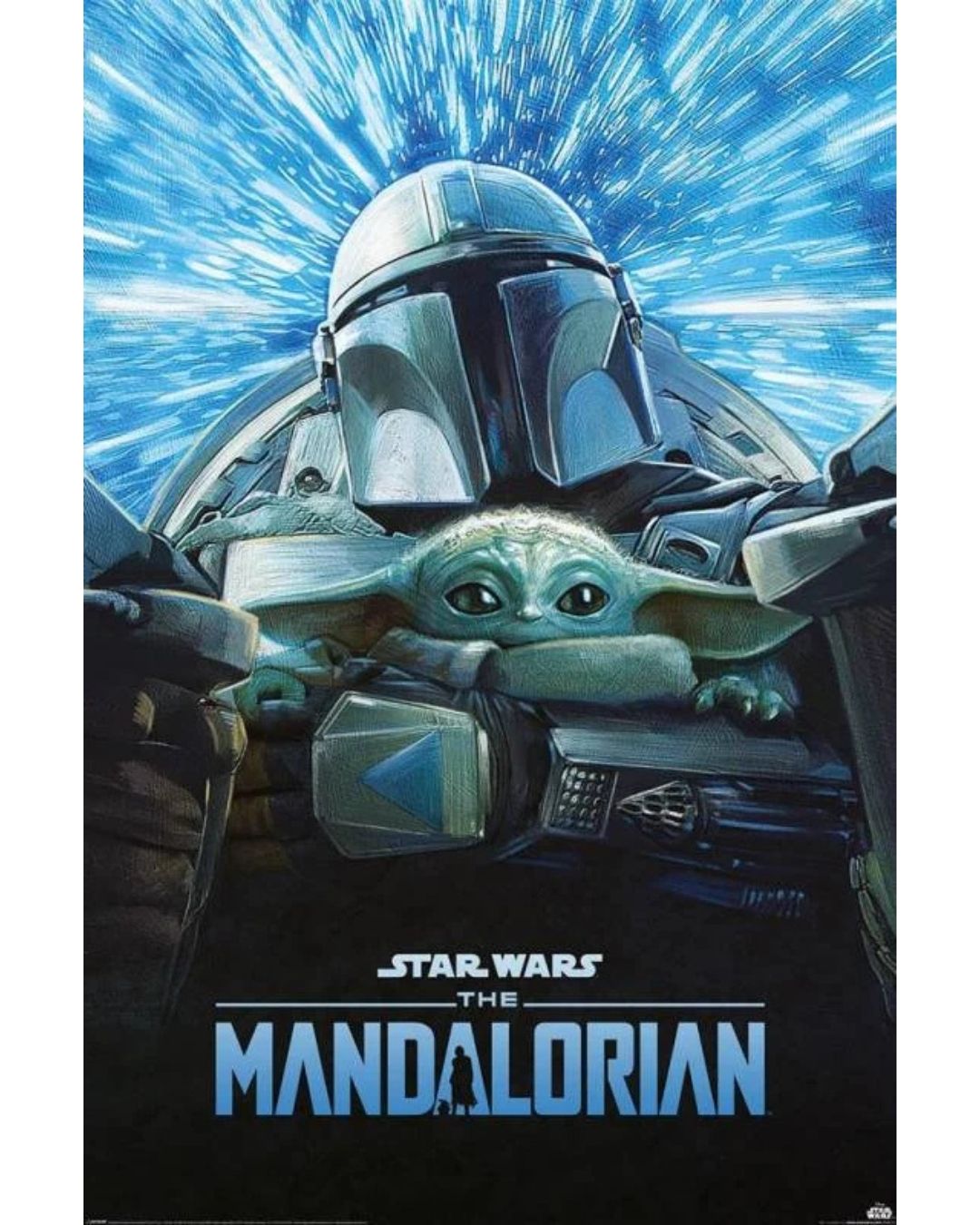 Star Wars The Mandalorian Lightspeed Maxi Poster