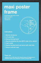 Black Poster Frame (Maxi Size only)
