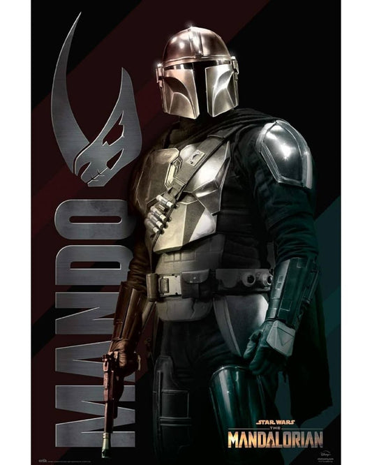 Star Wars The Mandalorian Mando Maxi Poster