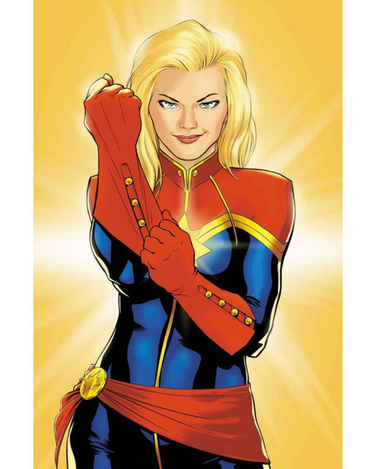 Marvel Comics Avengers Captain Marvel Poster